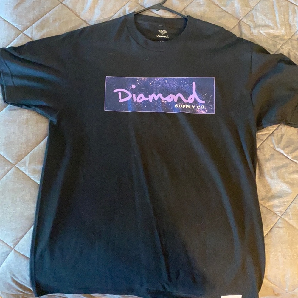 Diamond Supply Co. Large Black Tee